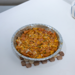 املت قارچ و سوسیس